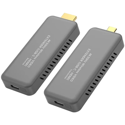Síneadh Físeáin Gan Sreang 4K USB C HDMI Do ProAV